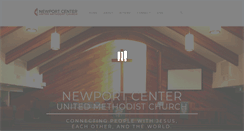 Desktop Screenshot of newportcenterumc.org